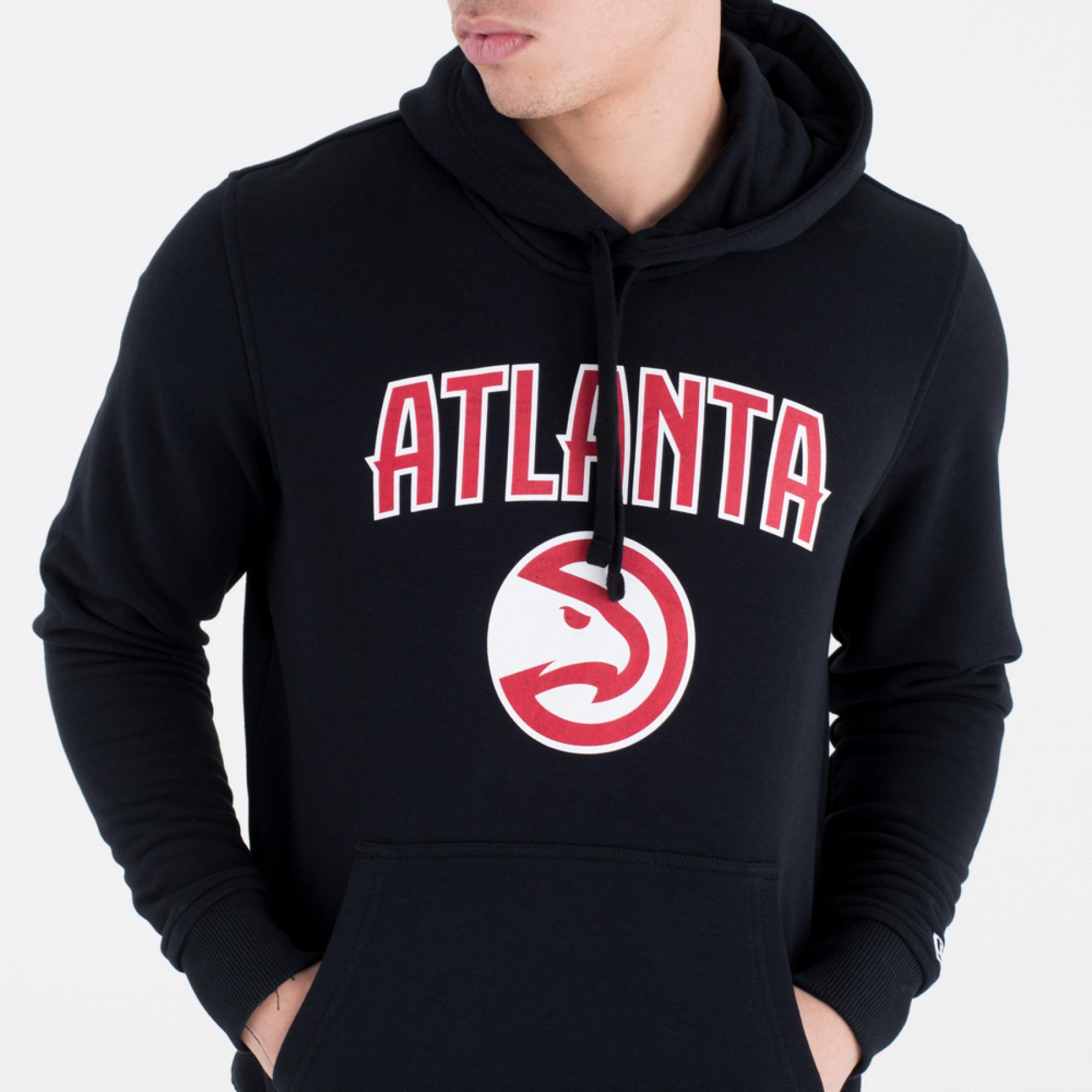 Sweat    capuche New Era  avec logo de l'équipe Atlanta Hawks