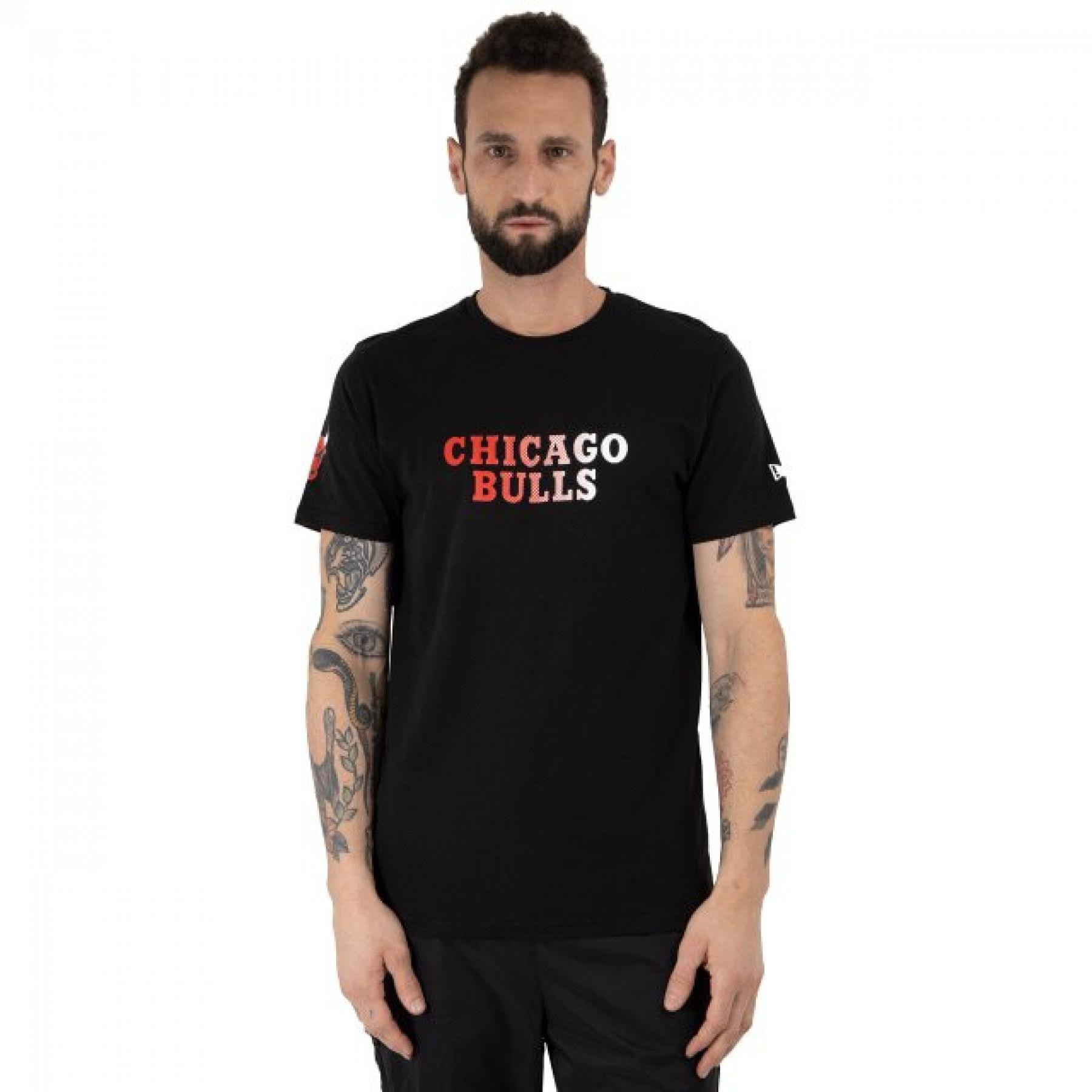 T-shirt New Era Bulls Inscription