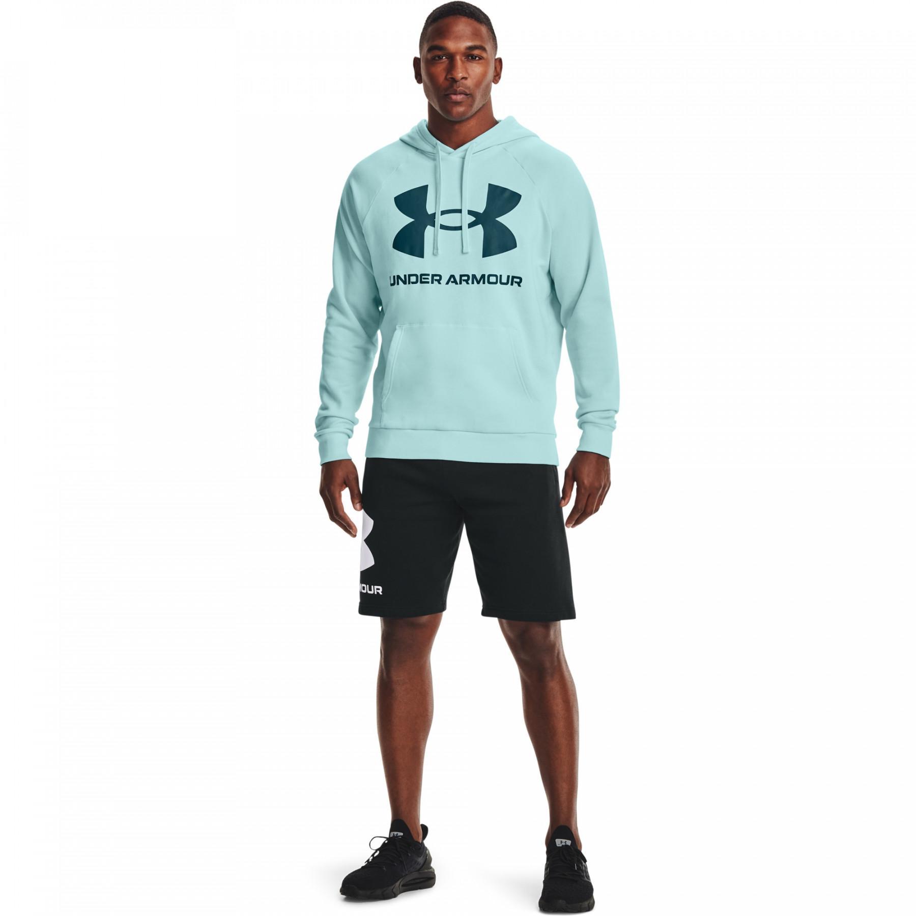 Hoodie Under Armour Rival Grand logo