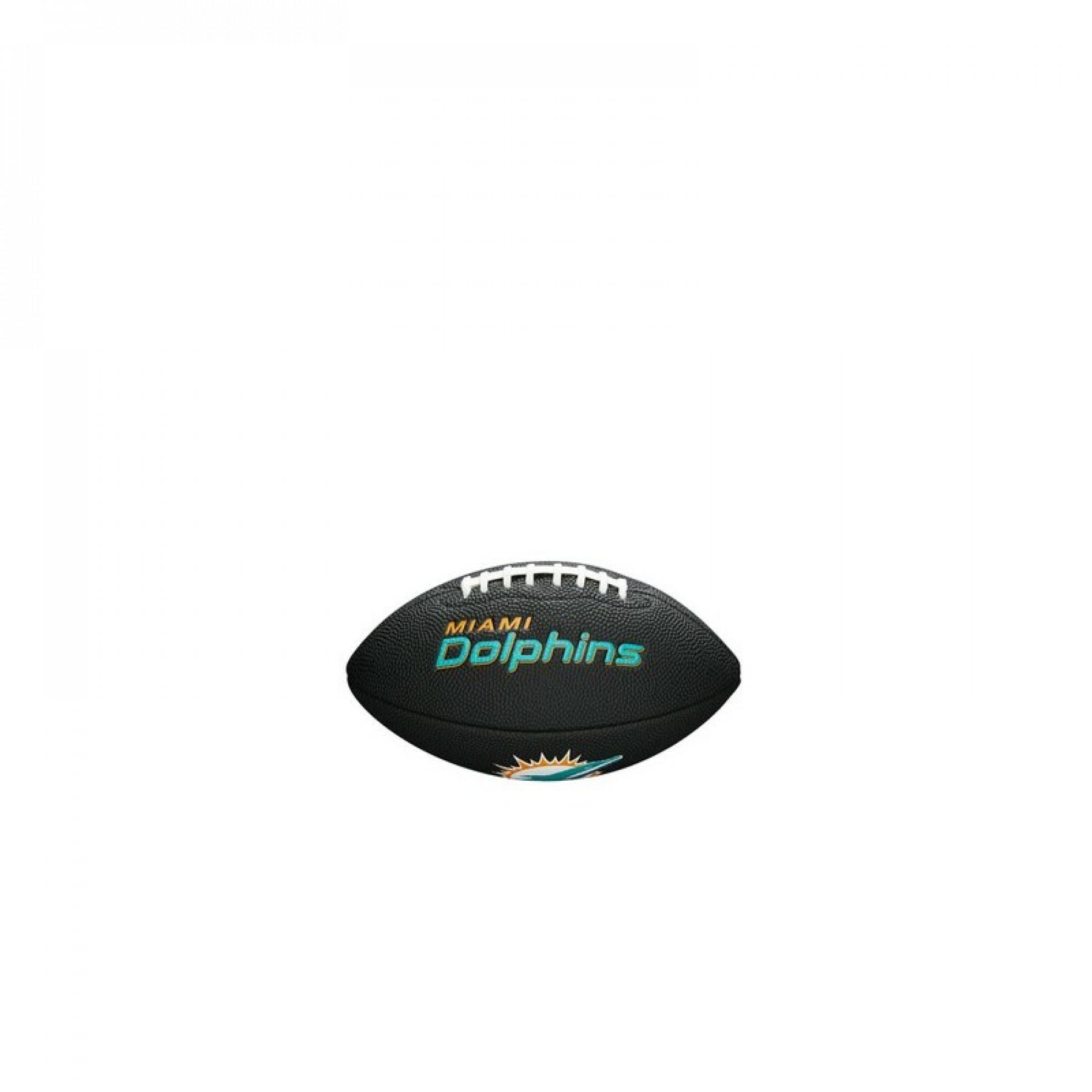 Mini bola para crianças Wilson Dolphins NFL