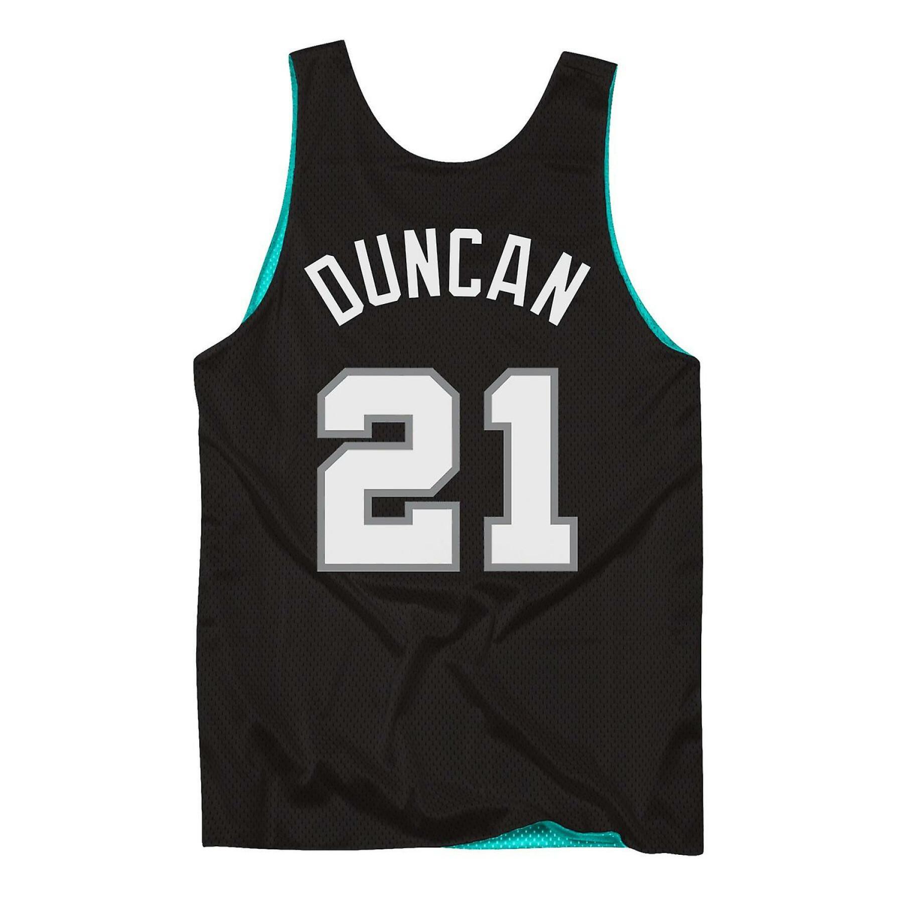 Camisola reversível San Antonio Spurs Tim Duncan