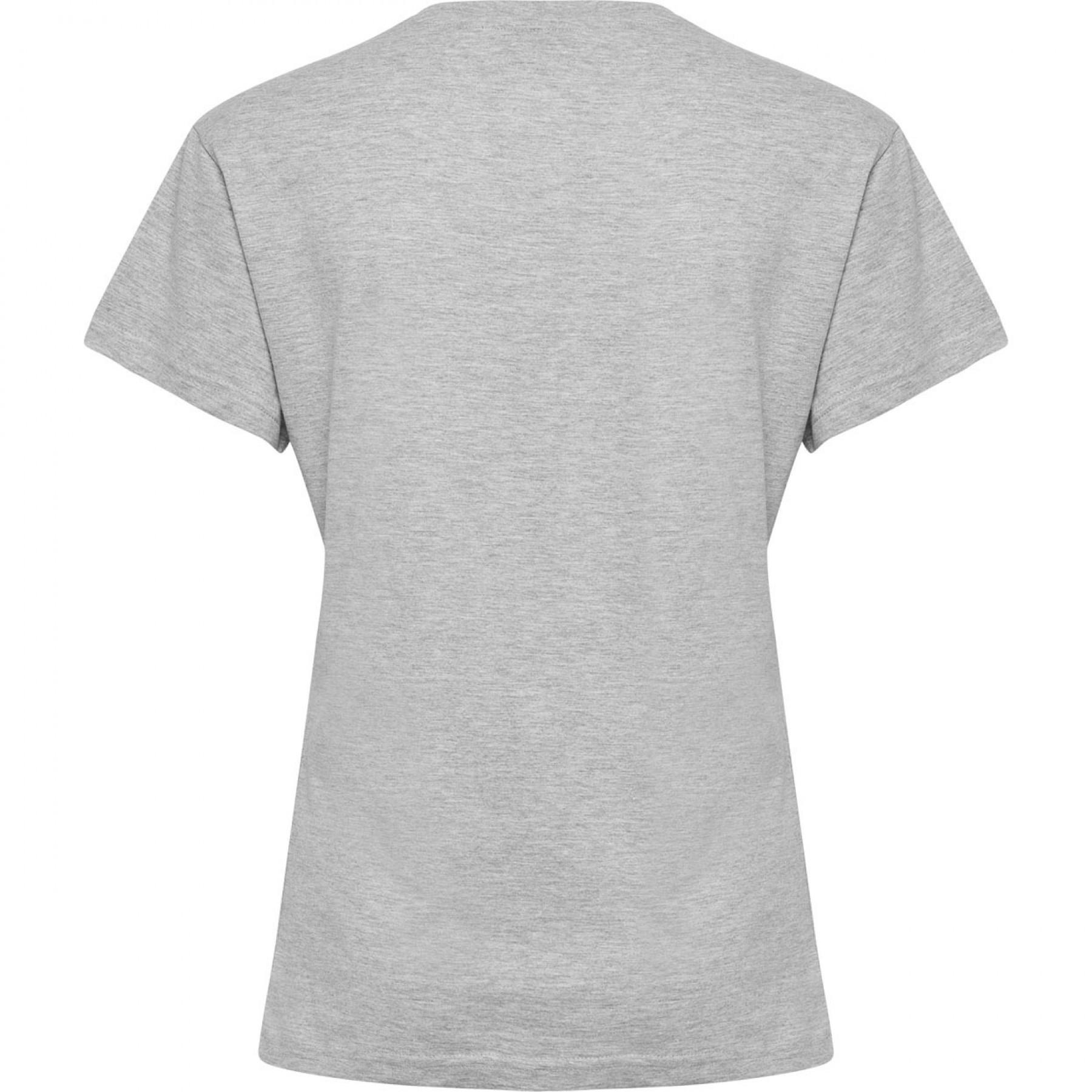 T-shirt mulher Hummel Cotton Logo
