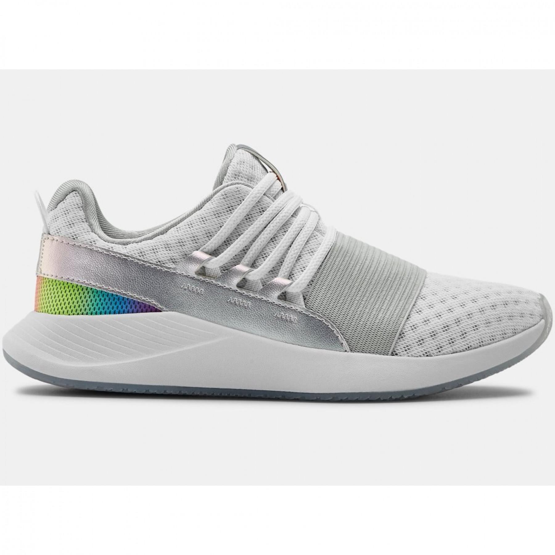 Formadoras de mulheres Under Armour Charged Breathe Iridescent