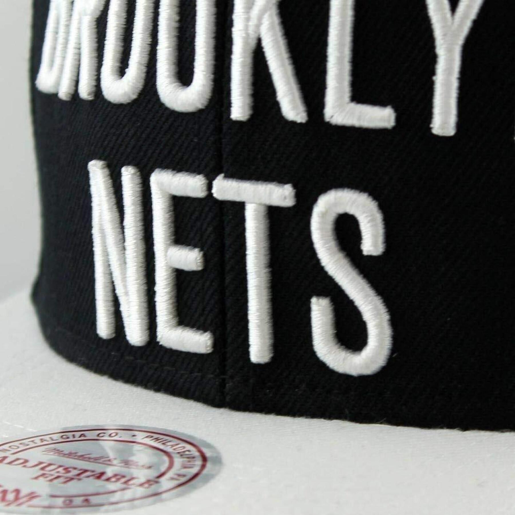 Boné Brooklyn Nets logo XL