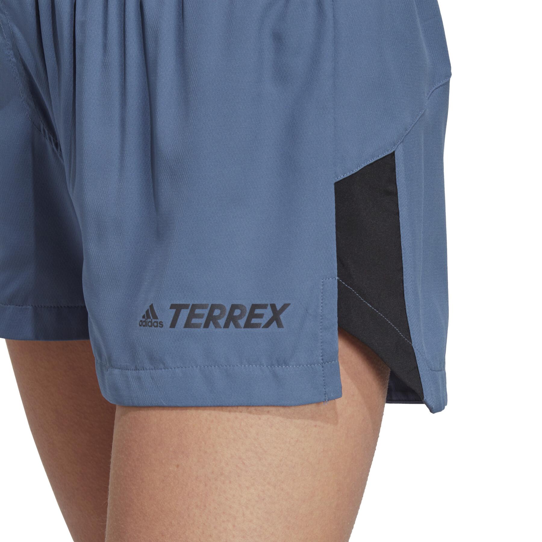 Calções para mulheres adidas Terrex Trail