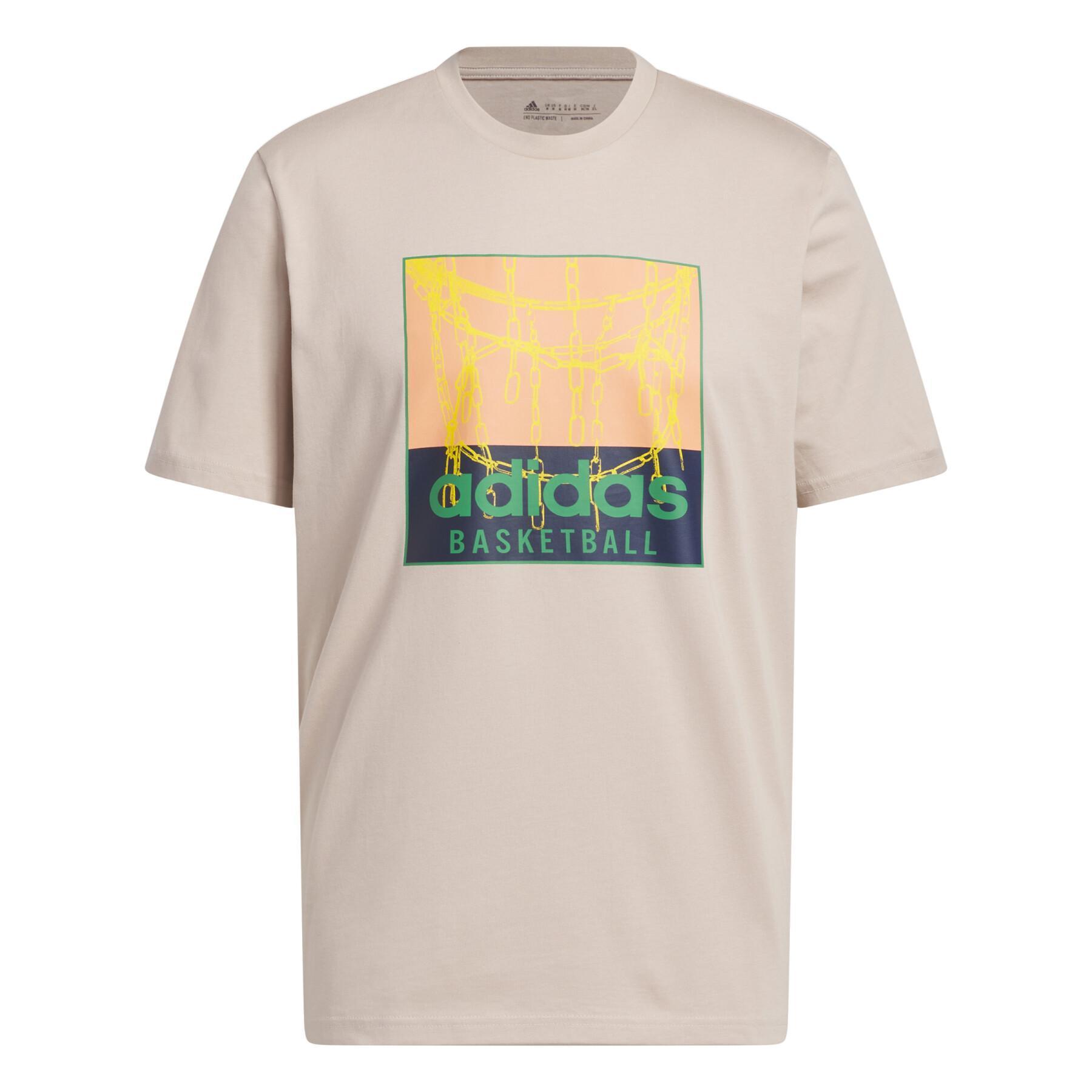 T-shirt adidas Chain Net Graphic