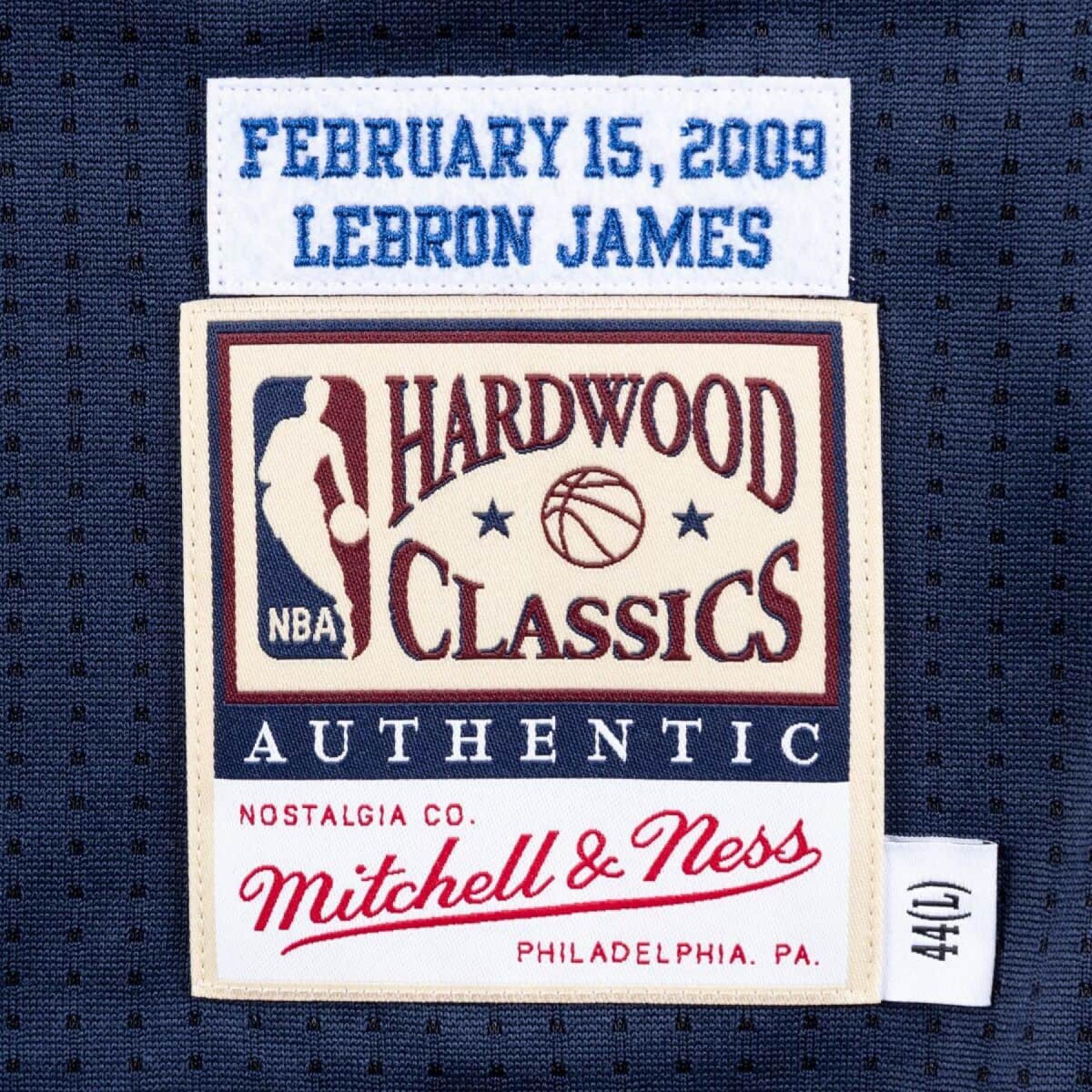 Camisola autêntico NBA All Star Est Lebron James 2009