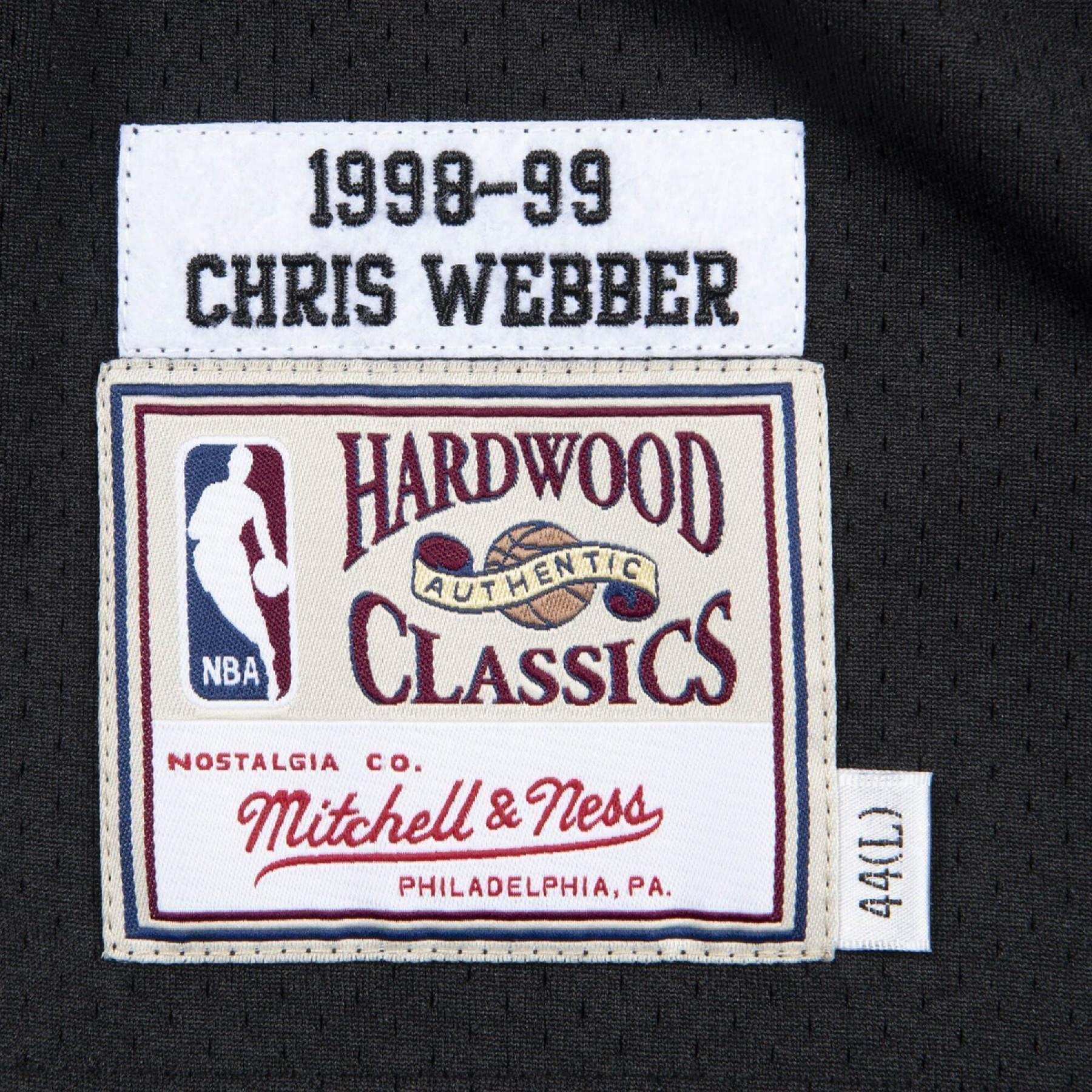 Camisola autêntico Sacramento Kings Chris Webber 1998/99