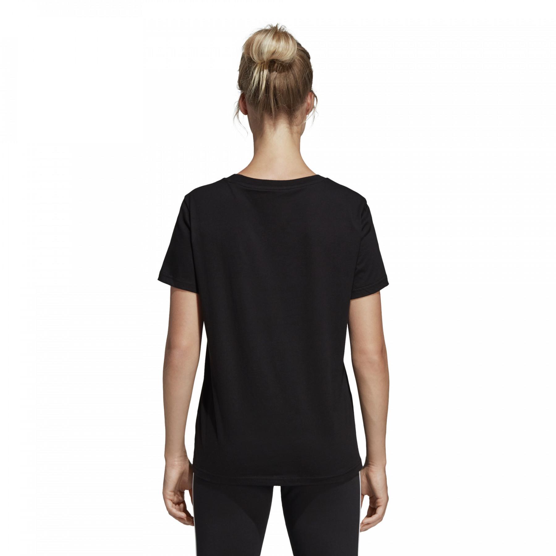 Camiseta feminina adidas Essentials Linear