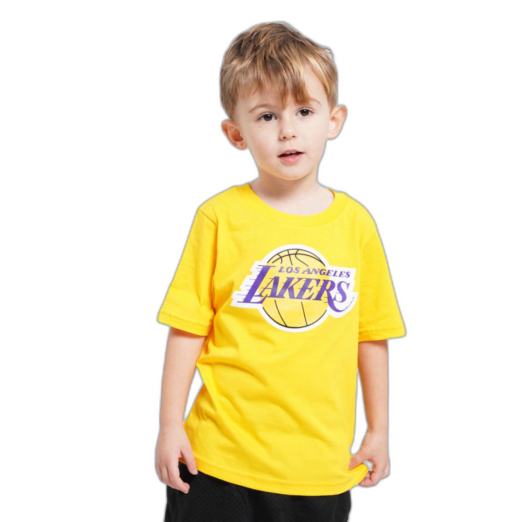 T-shirt de criança Los Angeles Lakers Primary Logo