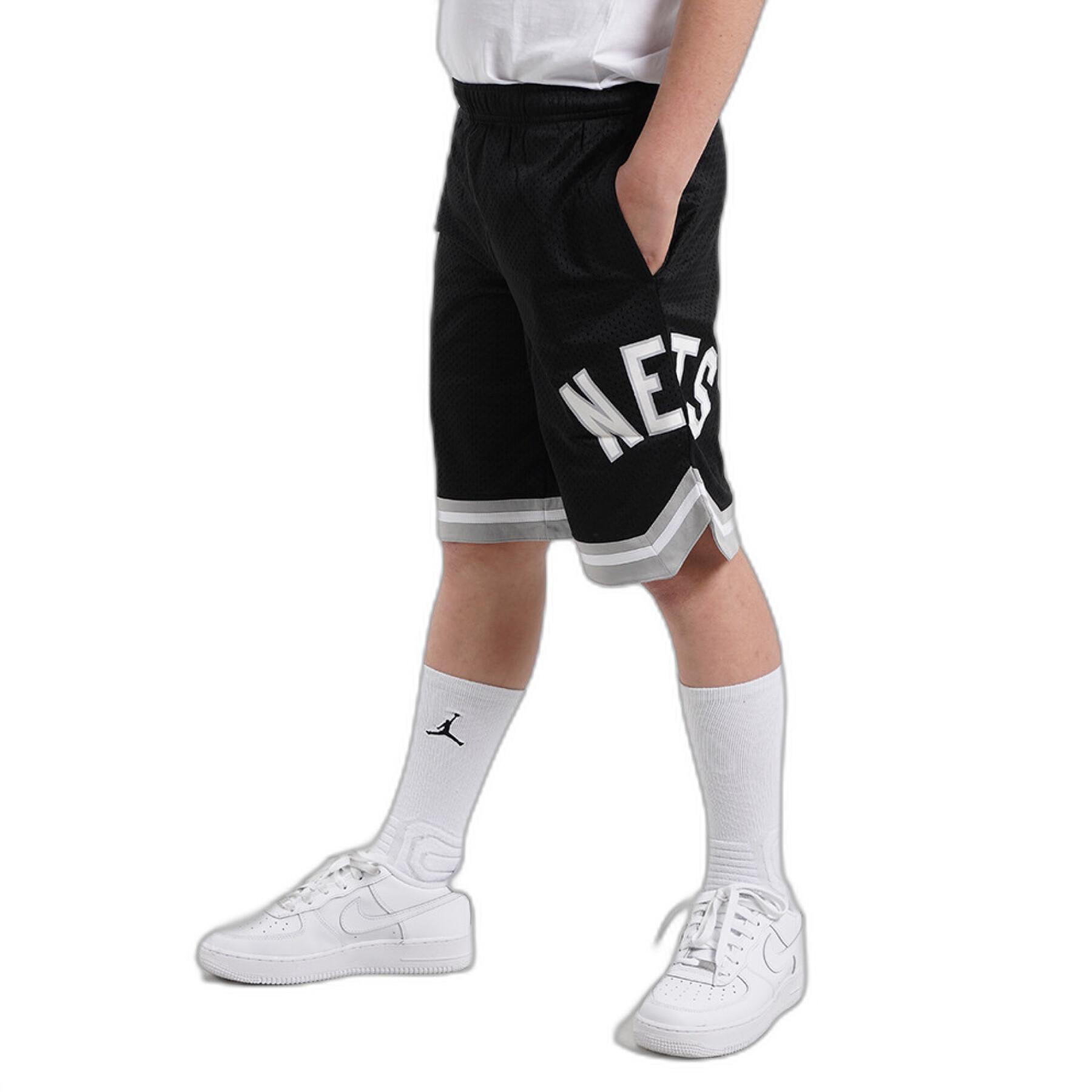 Calções para crianças Brooklyn Nets Baller Mesh
