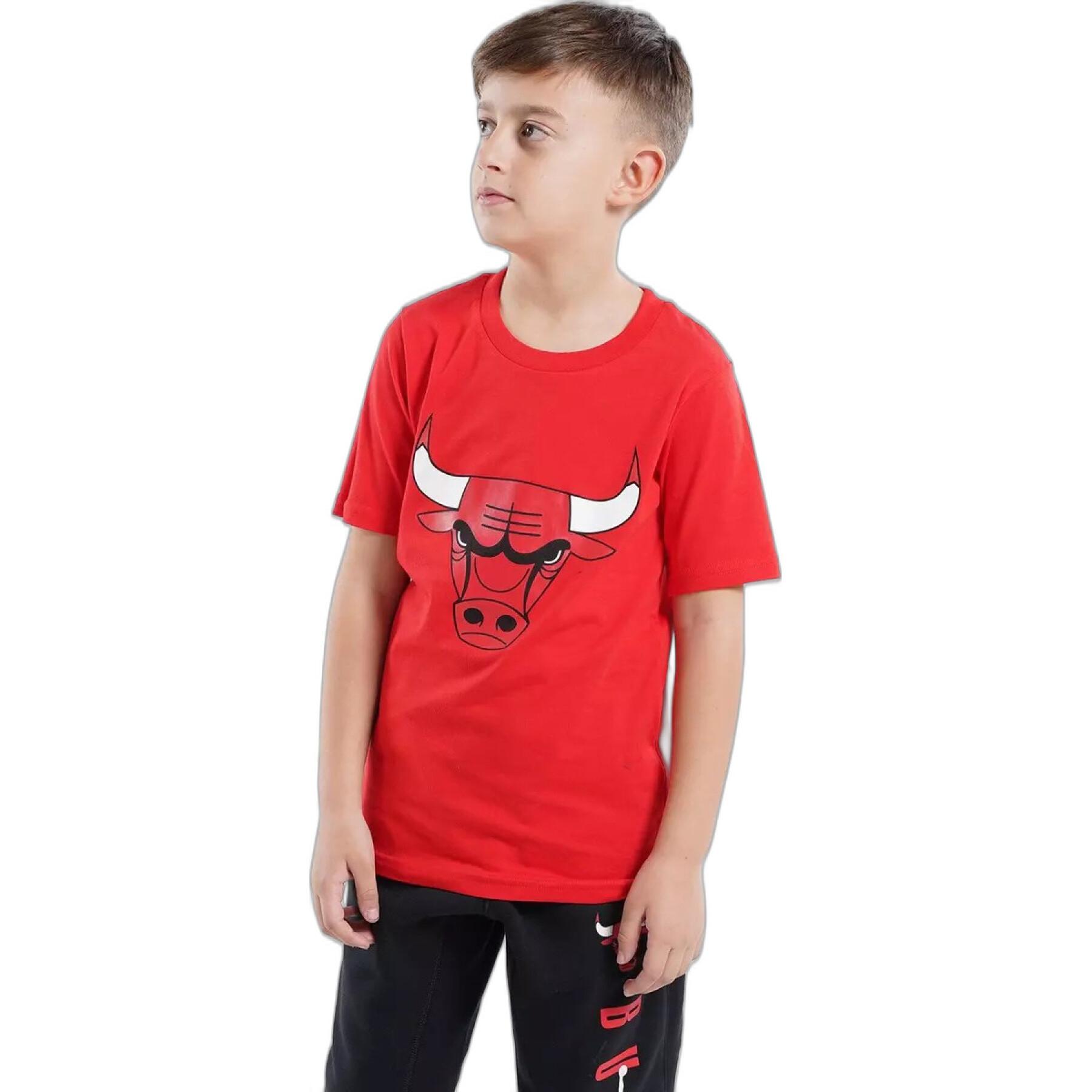 T-shirt de criança Chicago Bulls Primary Logo