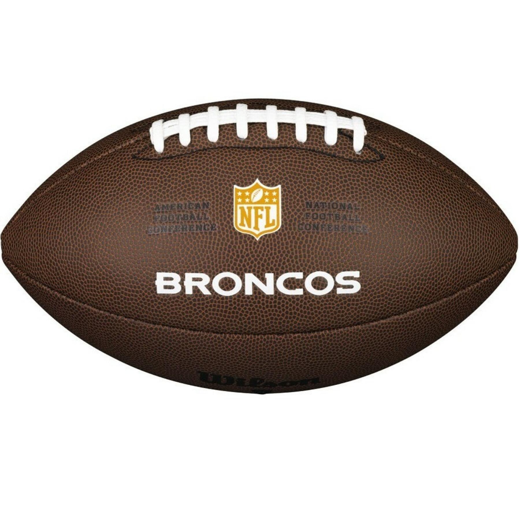 Bola Wilson Broncos NFL com licença
