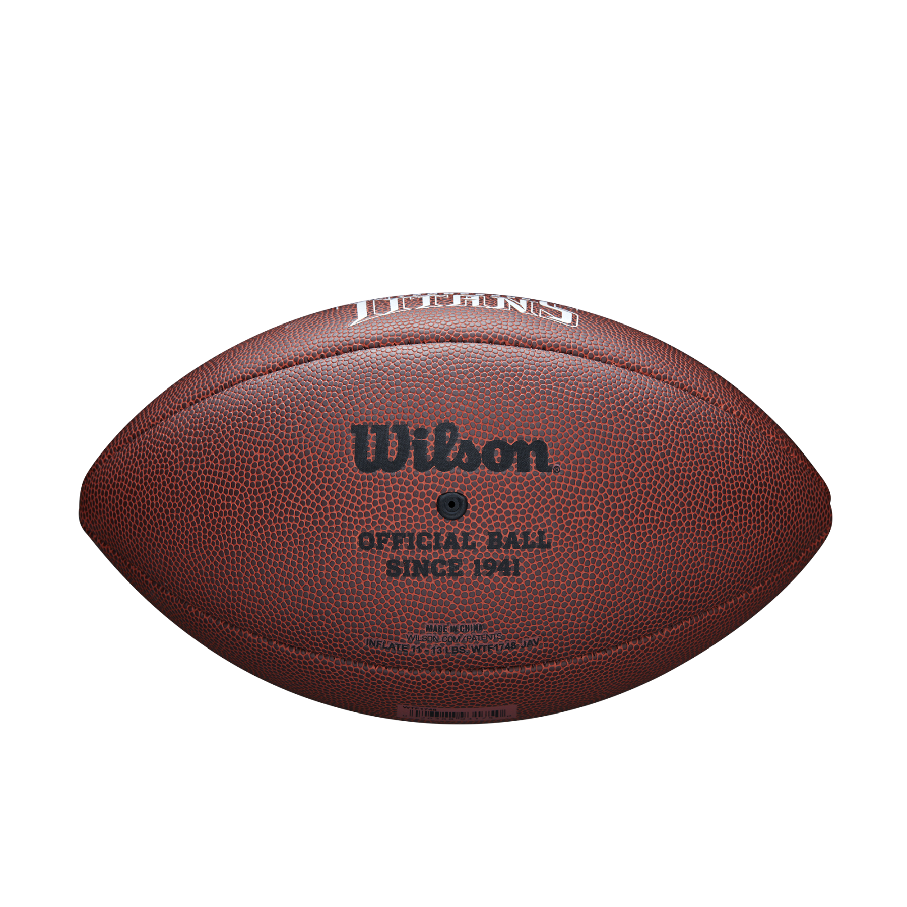 Bola Wilson Titans NFL com licença