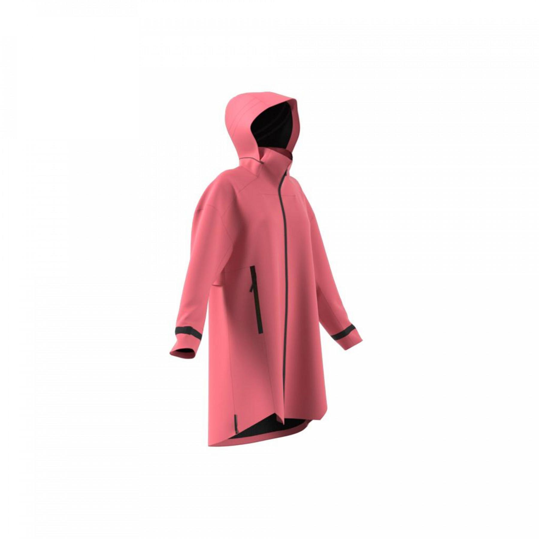 Jaqueta de chuva feminina adidas Myshelter