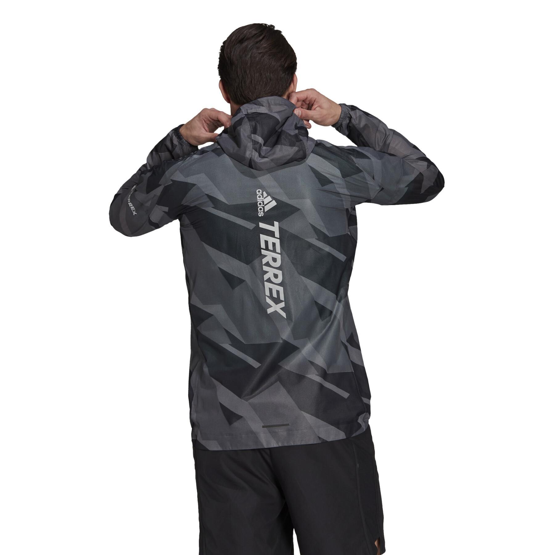 Casaco de chuva adidas Terrex Agravic Graphic
