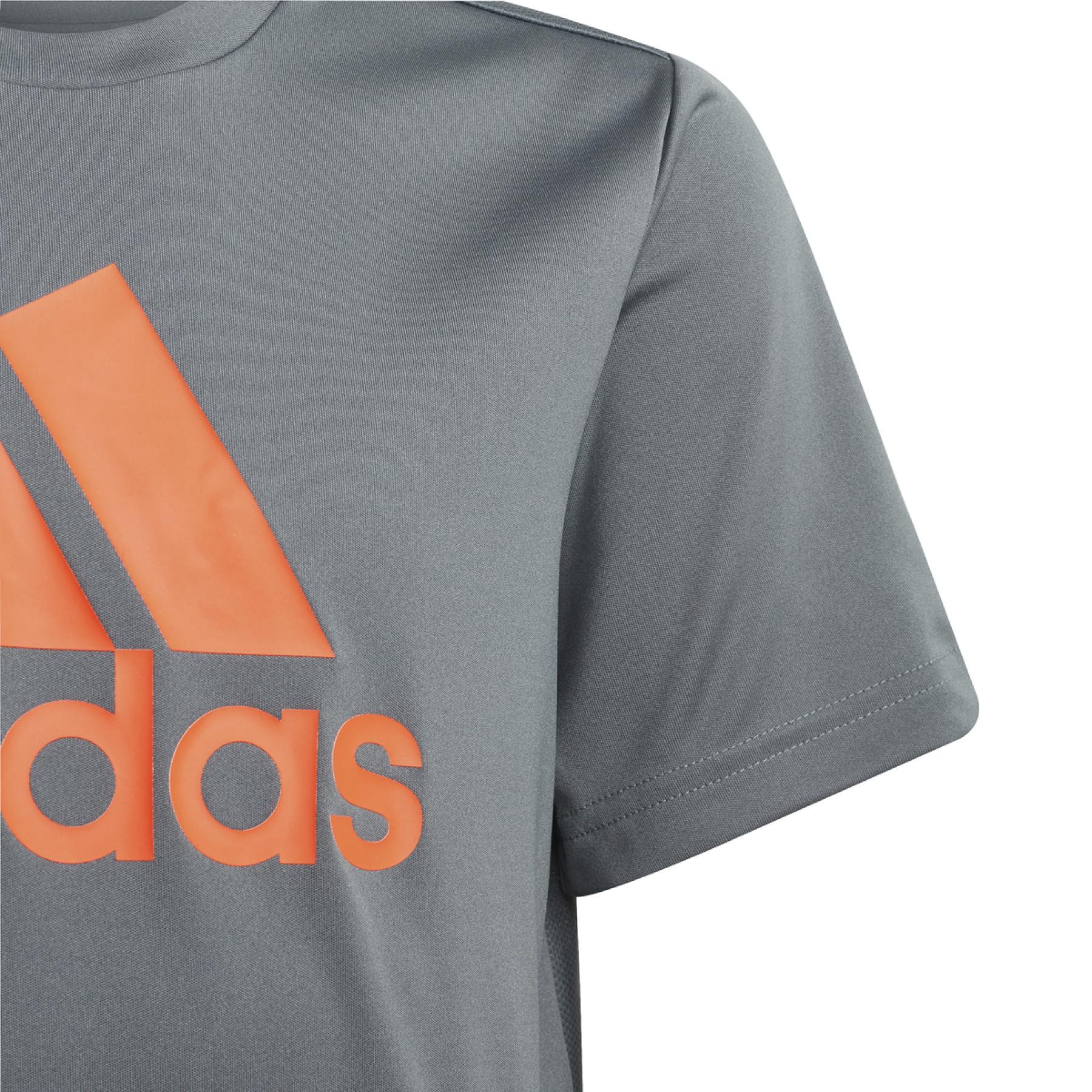 T-shirt de criança adidas Designed To Move Big Logo