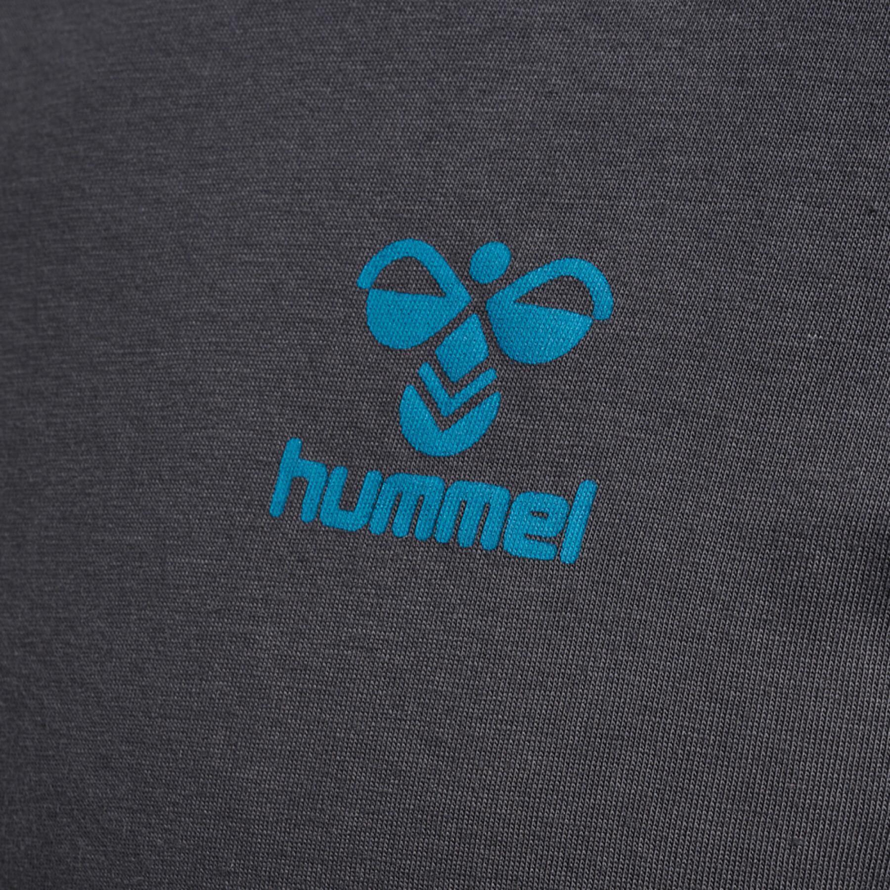 T-shirt de algodão para crianças Hummel HmlStaltic