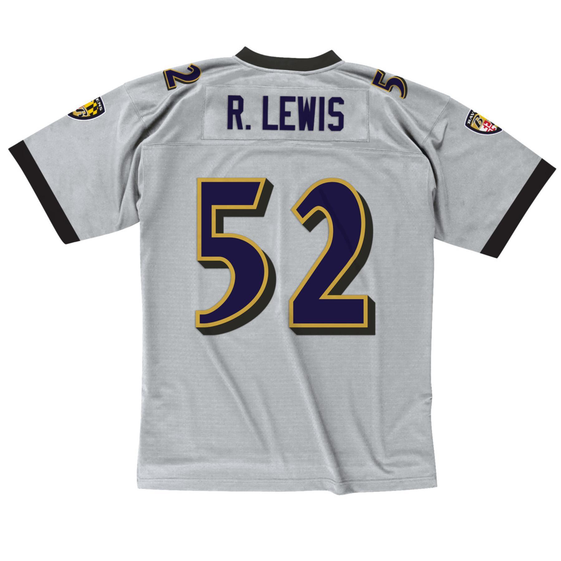 Camisola vindima Baltimore Ravens platinum Ray Lewis