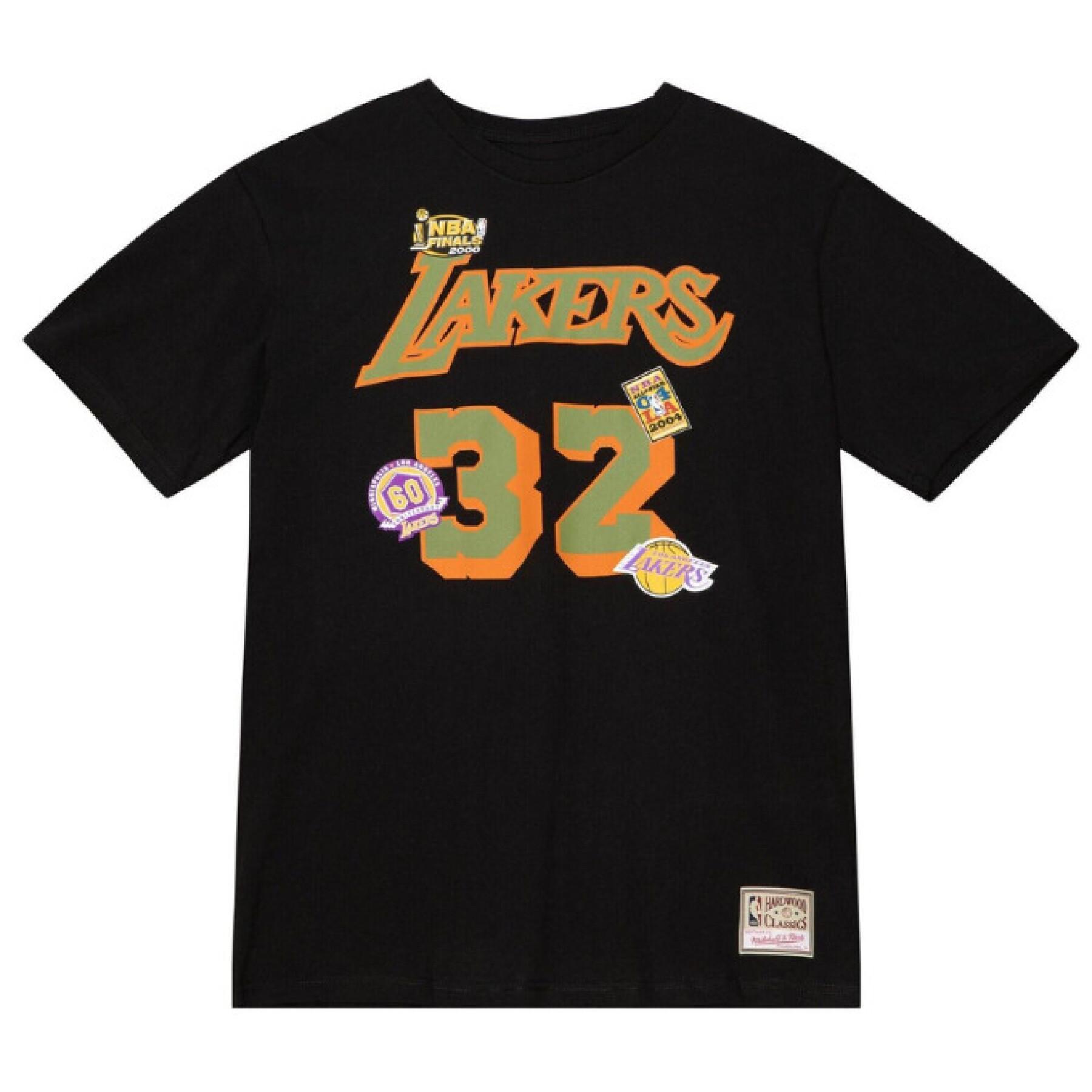 T-shirt Los Angeles Lakers NBA Script N&N Lakers Magic Johnson