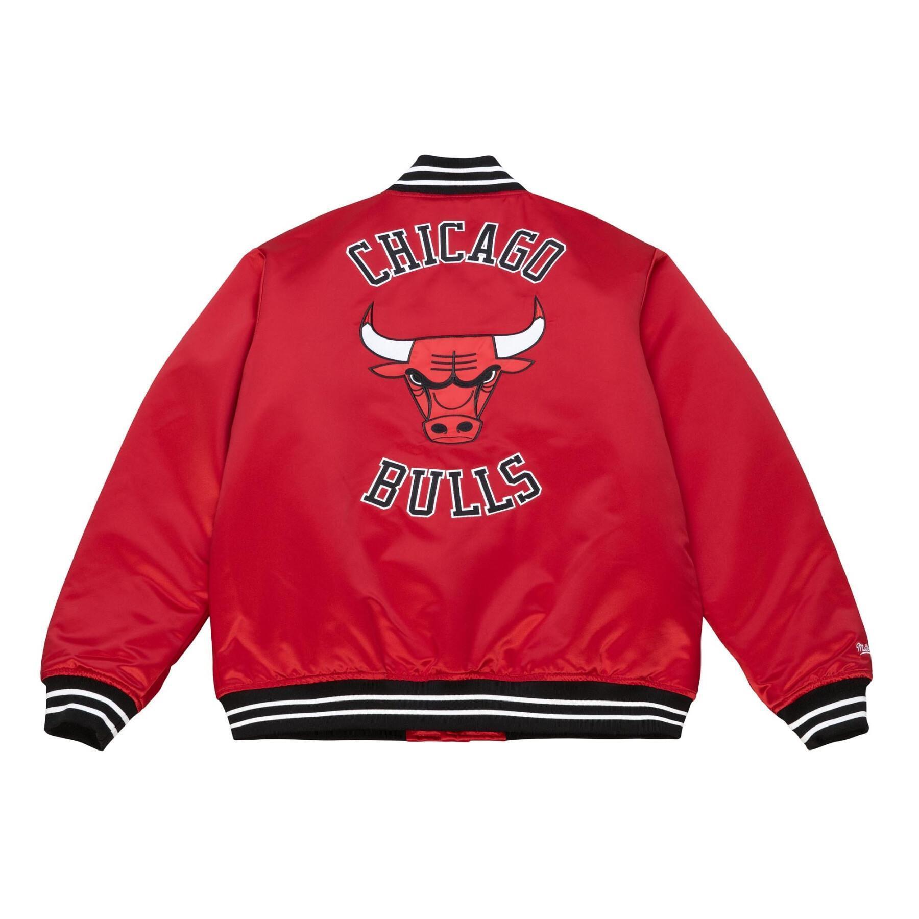 Casaco de cetim grosso Chicago Bulls