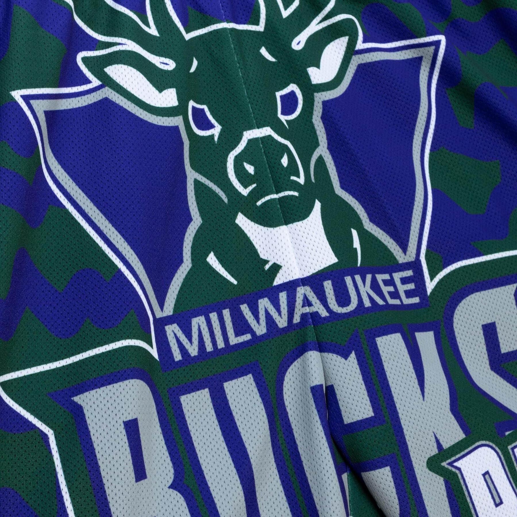 Curta Milwaukee Bucks NBA Jumbotron 2.0 Sublimated