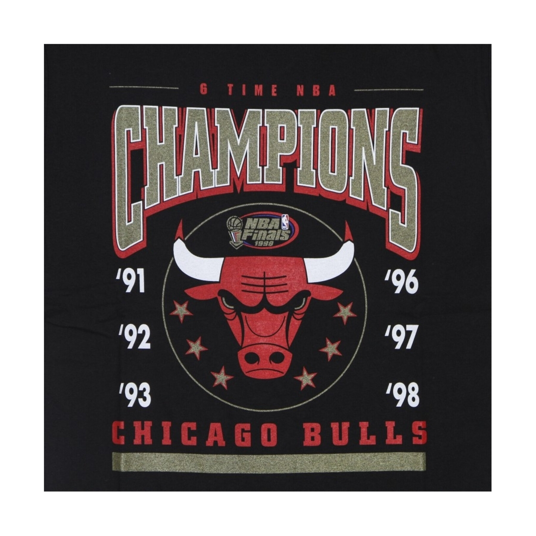 T-shirt Chicago Bulls Last Dance 6x Champions