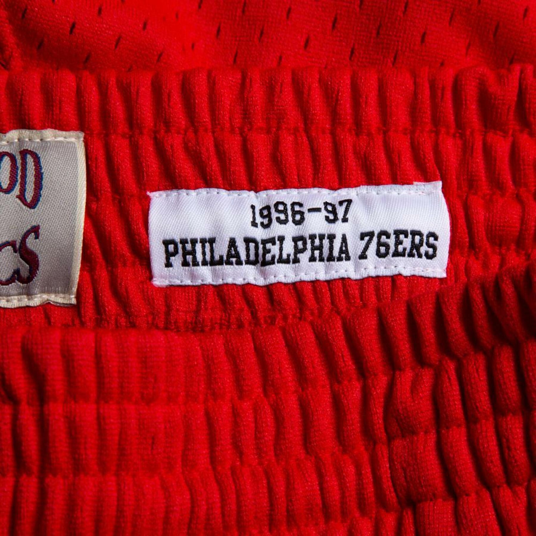 Curta Philadelphia 76ers 1996-97