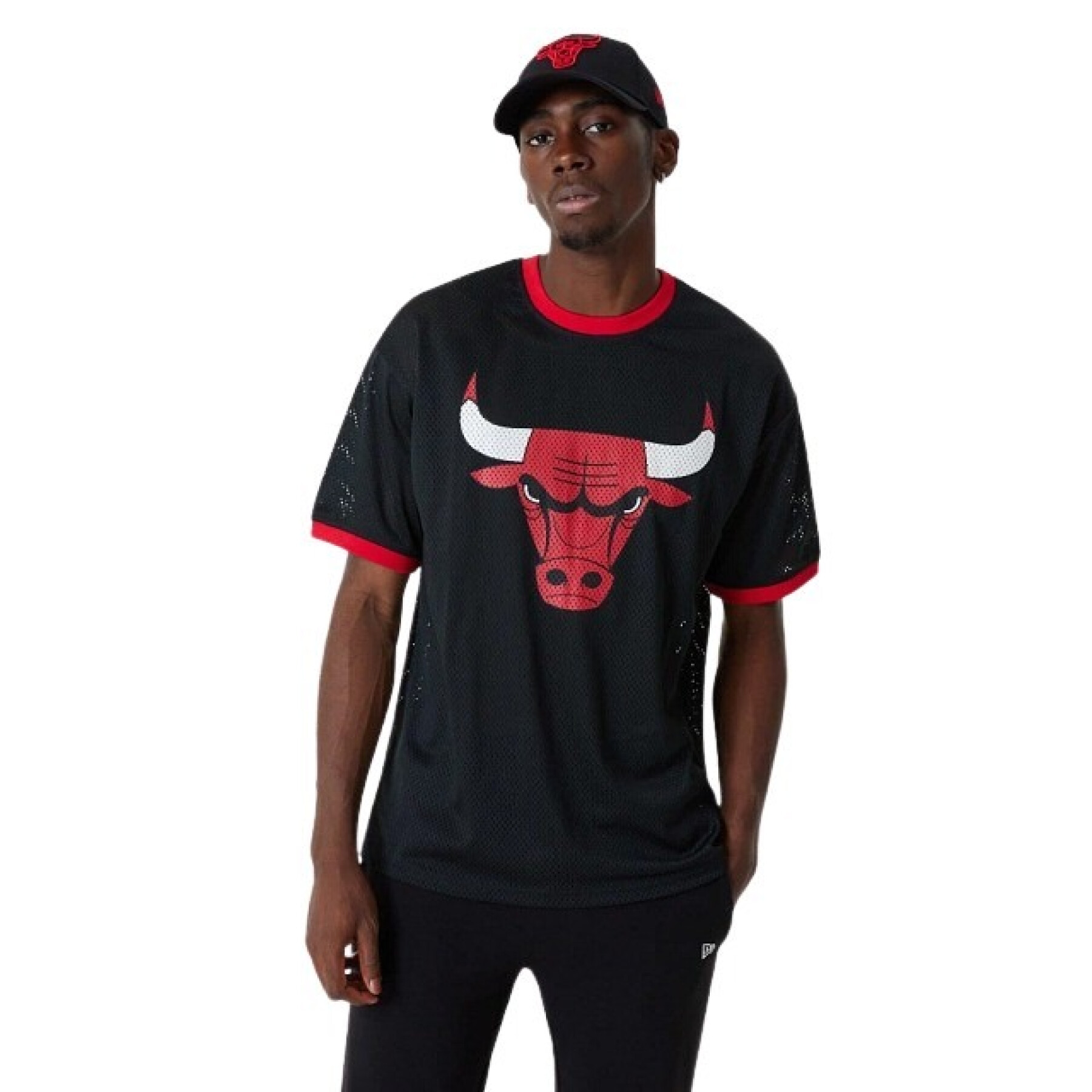 T-shirt de malha Chicago Bulls NBA Team Logo
