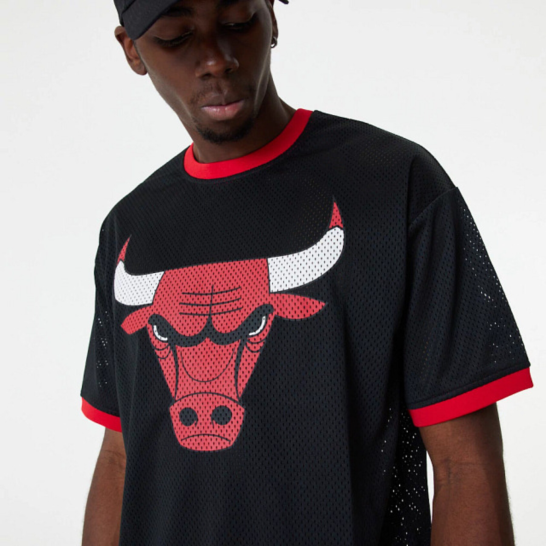 T-shirt de malha Chicago Bulls NBA Team Logo