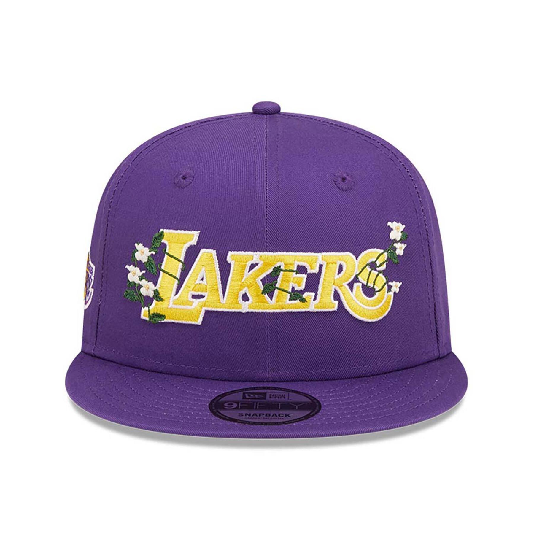 Boné Los Angeles Lakers Flower Wordmark