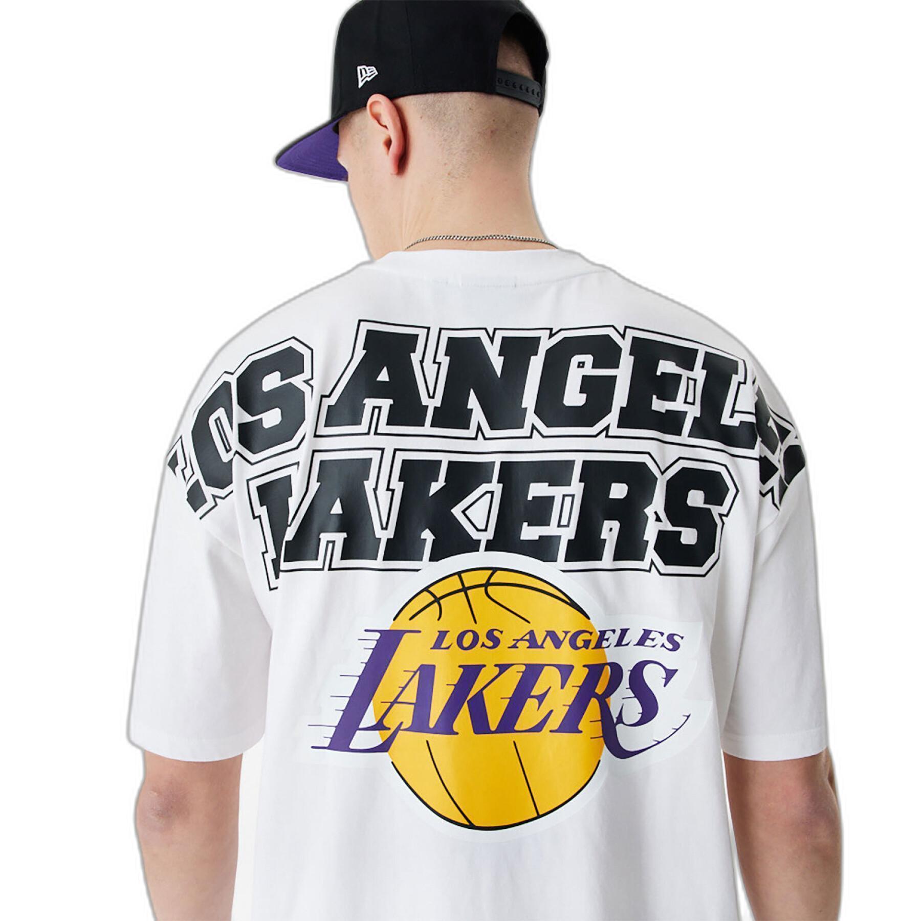 T-shirt sobredimensionada Los Angeles Lakers NBA