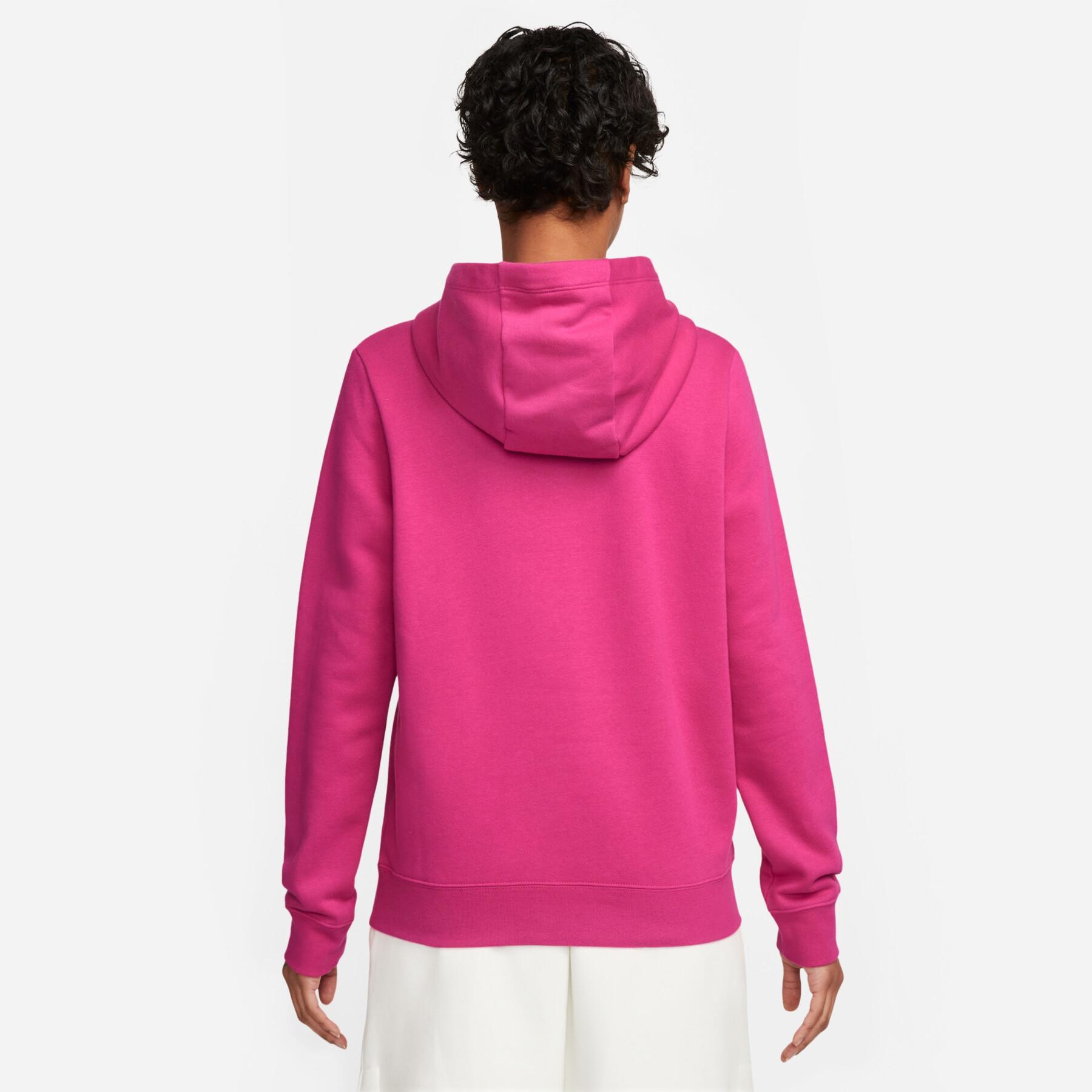 Camisola com capuz para mulher Nike Club Fleece