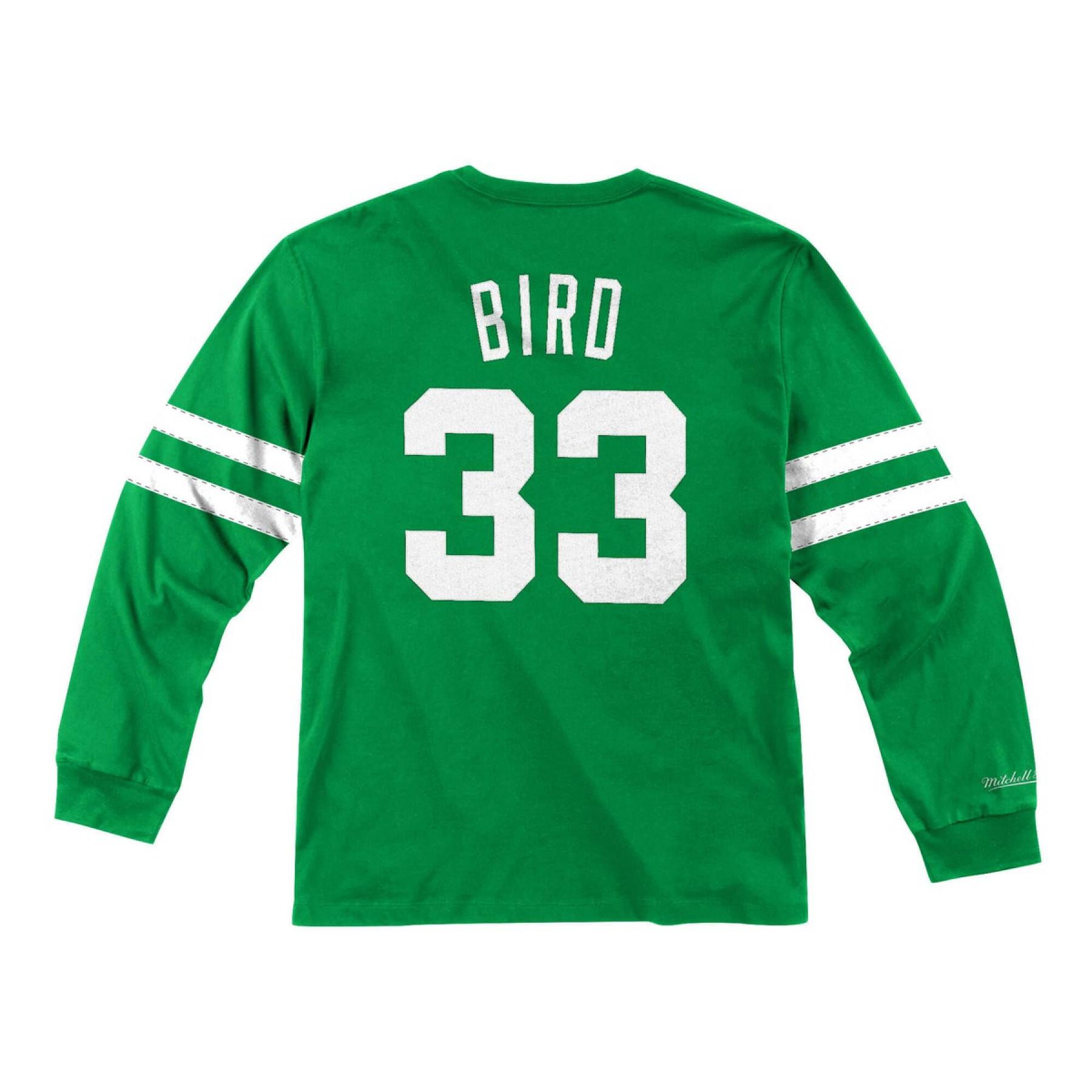 Camisola de manga comprida Boston Celtics Larry Bird