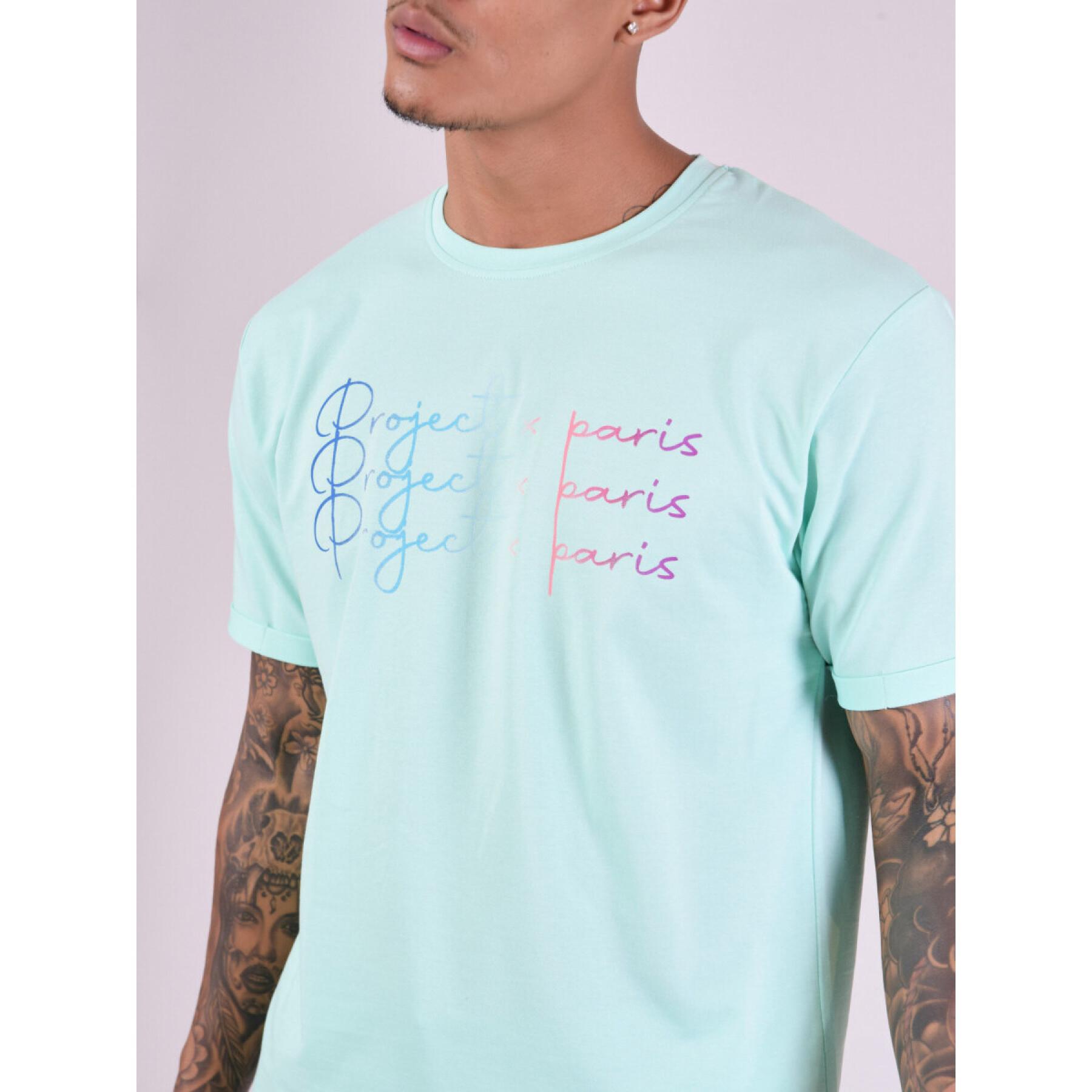 T-shirt com logótipo impresso em gradiente Project X Paris