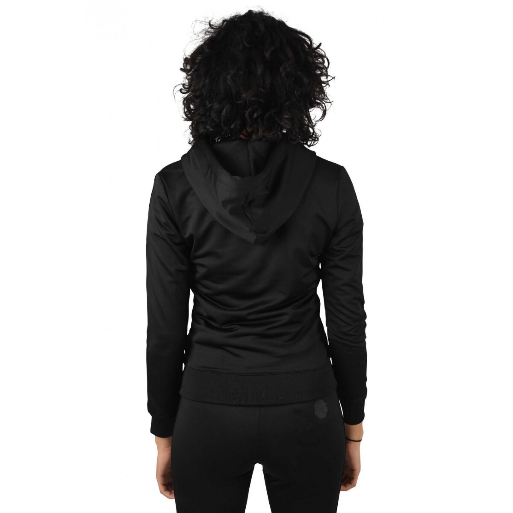 Sweatshirt encapuzado com riscas nas laterais para mulheres Project X Paris