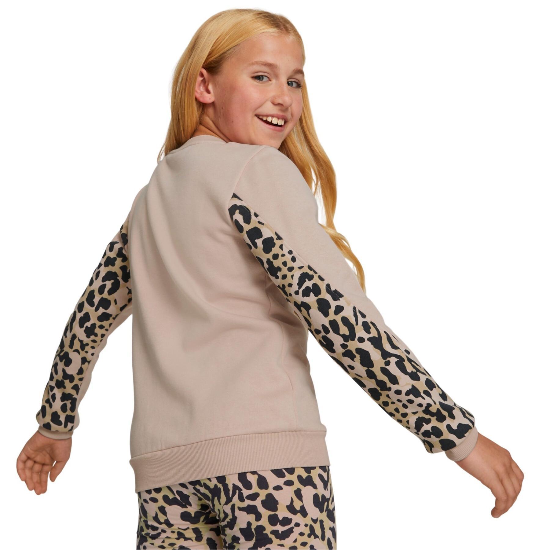 Camisola de pescoço redondo de rapariga Puma Alpha FL G