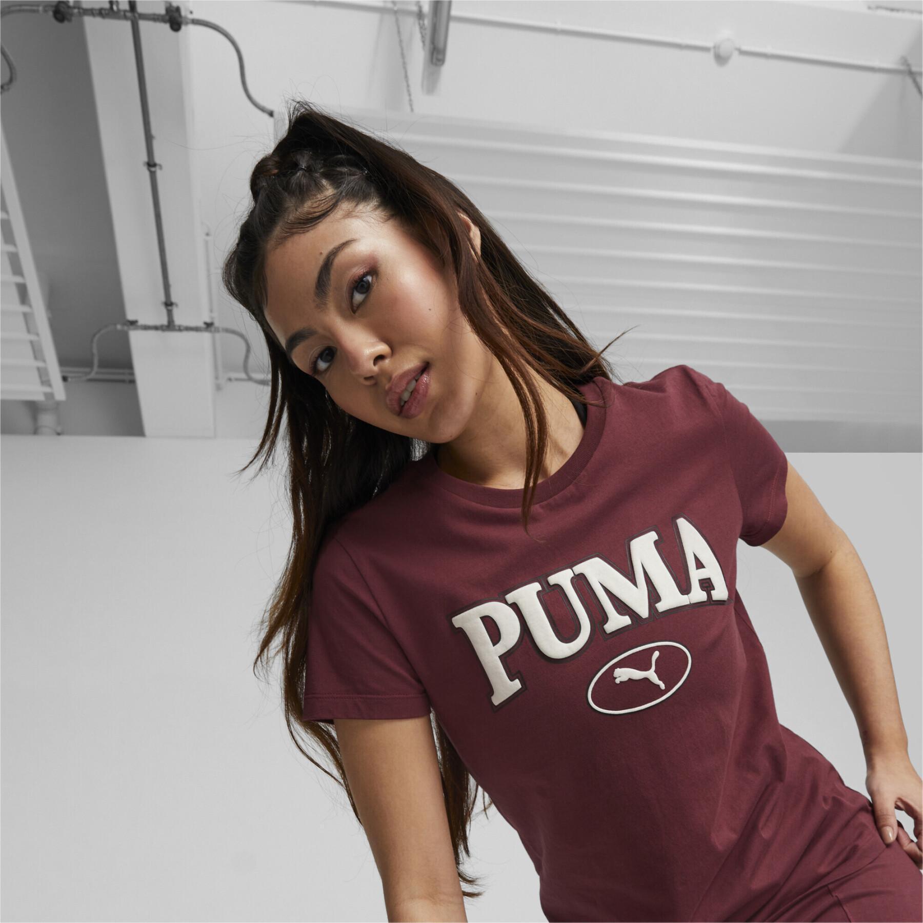 T-shirt de mulher Puma Squad graphic
