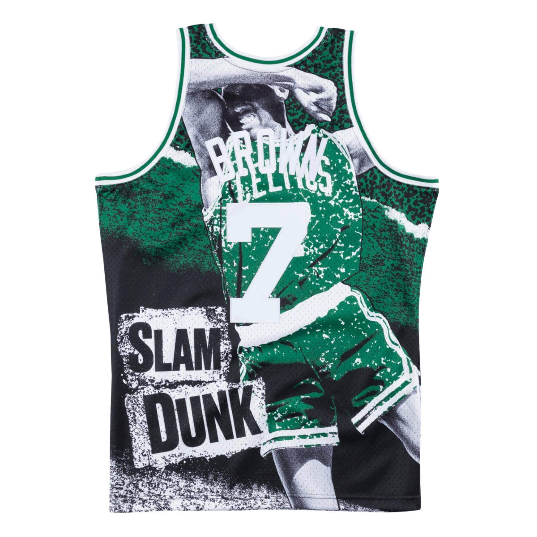 Camisola Boston Celtics dunk contest Dee Brown