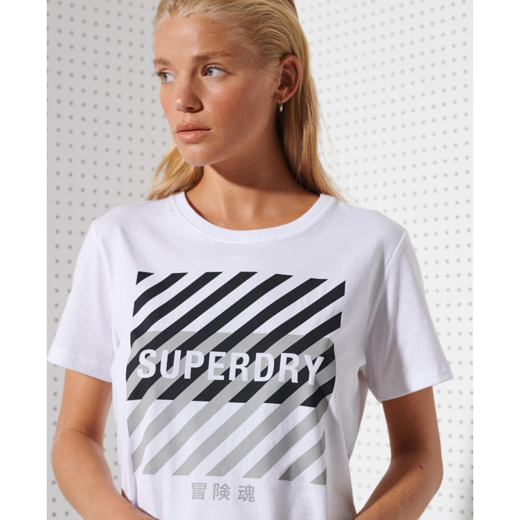 Camiseta feminina Superdry Training Core
