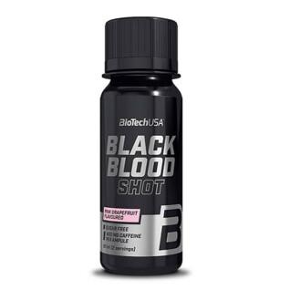 20 ampolas de reforço Biotech USA black blood shot - Pamplemousse rose