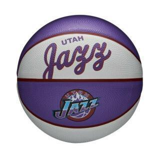 Mini bola nba retro Utah Jazz