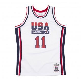 Camisola home autêntico Team USA Karl Malone 1992