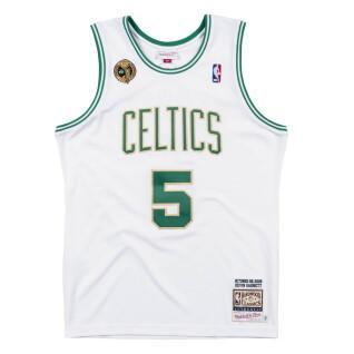 Camisa de casa autêntica Boston Celtics Kevin Garnett 2008/09