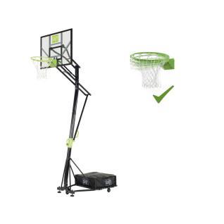 Cesto de basquetebol móvel com rodas e anel de afundamento Exit Toys Galaxy