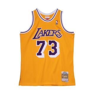Jersey Los Angeles Lakers NBA Swingman 1998 Dennis Rodman