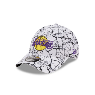 Boné de basebol em mármore dos Lakers 9forty