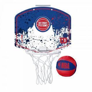 Mini cesto de basquetebol Detroit Pistons NBA Team