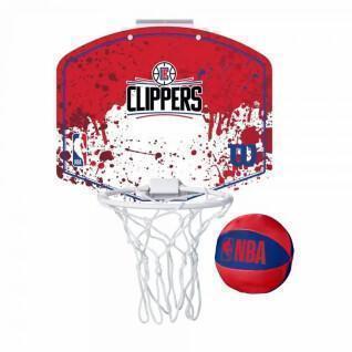 Mini cesto de basquetebol Los Angeles Clippers NBA Team