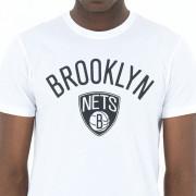 T-shirt branco Brooklyn Nets